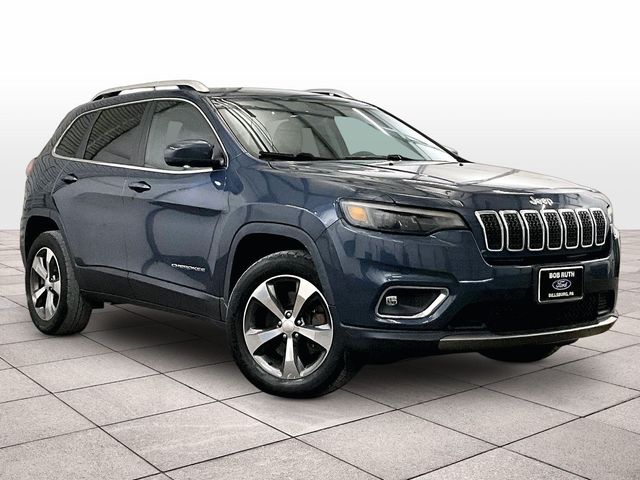2019 Jeep Cherokee Limited Blue at Bob Ruth Ford