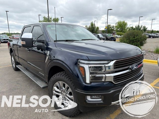 Antimatter Blue Metallic 2024 Ford F-150 Pickup Truck Four-Wheel Drive Automatic