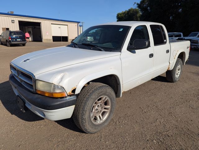 2004 White Dodge Dakota Sport 4X4 Truck