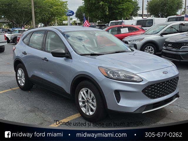 Iced Blue Silver Metallic 2022 Ford Escape S FWD SUV / Crossover Front-Wheel Drive 8-Speed Automatic
