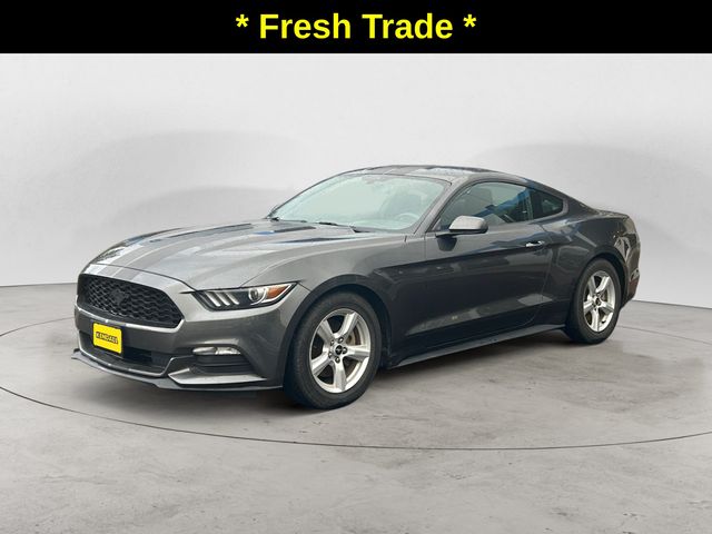 Gray (Magnetic) 2016 Ford Mustang Coupe Rear-Wheel Drive 6-Speed Automatic
