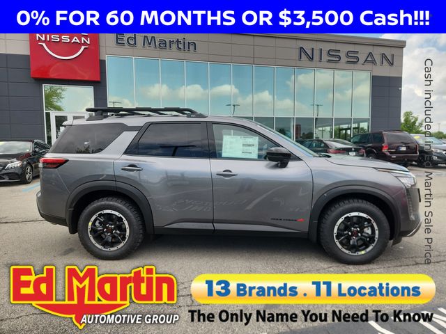 Gray (Gun Metallic) 2026 Nissan Pathfinder Rock Creek 4WD SUV / Crossover All-Wheel Drive 9-Speed Automatic