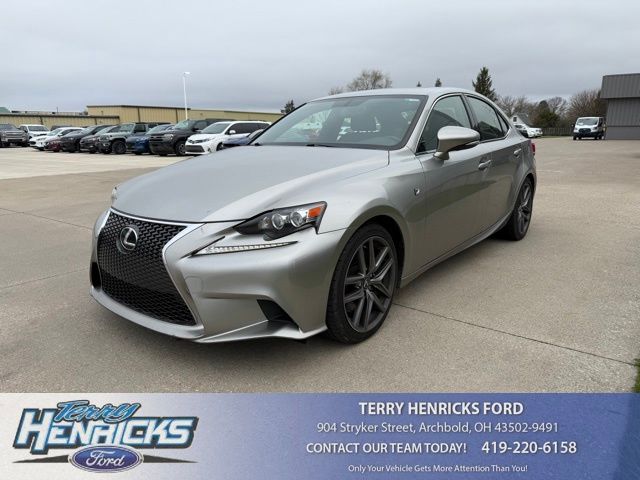 Silver 2016 Lexus IS 300 AWD Sedan All-Wheel Drive 6-Speed Automatic
