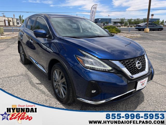Deep Blue Pearl 2021 Nissan Murano SV FWD SUV / Crossover Front-Wheel Drive Continuously Variable Transmission