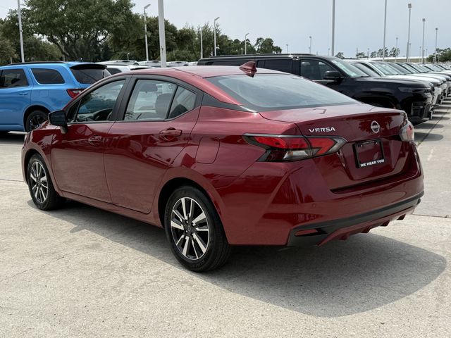 2025 Nissan Versa 1.6 SV Red at Wharton Ford