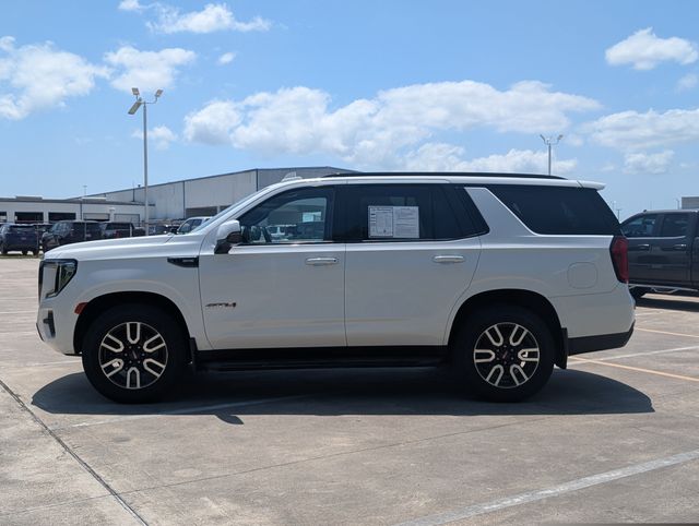 2021 GMC Yukon AT4 White at South Houston Nissan