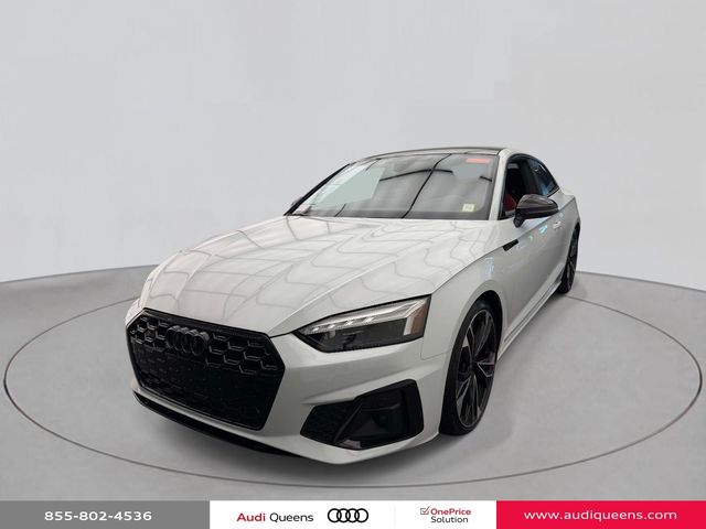 Glacier White Metallic 2023 Audi S5 Coupe All-Wheel Drive 8-Speed Automatic