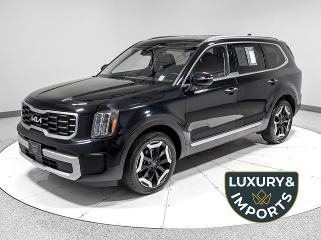 Ebony Black 2025 Kia Telluride S AWD SUV / Crossover All-Wheel Drive 8-Speed Automatic