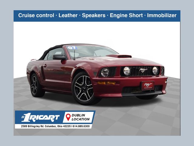  2007 Ford Mustang GT Premium Convertible RWD   