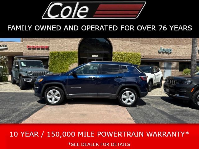 Jazz Blue Pearlcoat 2019 Jeep Compass SUV / Crossover Front-Wheel Drive 6-Speed Automatic