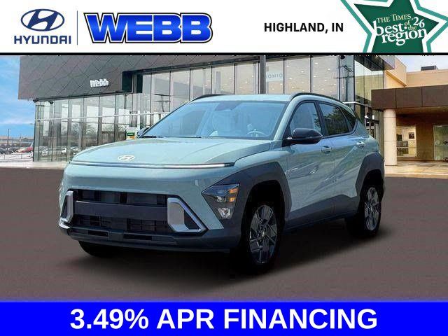 Mirage Green 2026 Hyundai Kona SUV / Crossover Front-Wheel Drive Continuously Variable Transmission