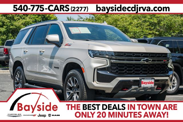 Brown (Empire Beige Metallic) 2021 Chevrolet Tahoe SUV / Crossover Four-Wheel Drive 