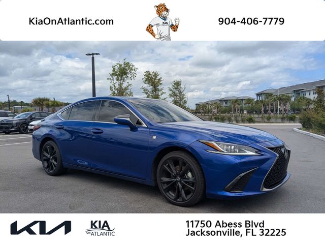 Blue 2024 Lexus ES Sedan 8-Speed Automatic