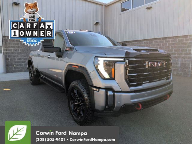 Sterling Metallic 2024 GMC Sierra 2500HD Pickup Truck Four-Wheel Drive Automatic