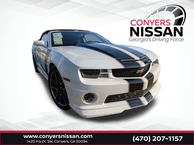 Summit White 2011 Chevrolet Camaro 2SS Convertible RWD Convertible Rear-Wheel Drive 6-Speed Automatic