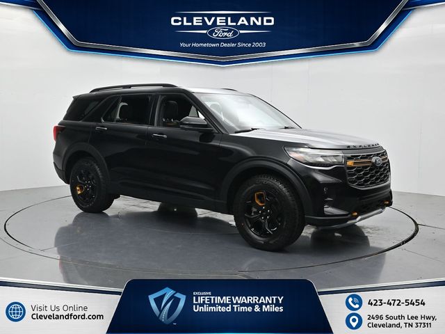 Black Metallic 2026 Ford Explorer SUV / Crossover All-Wheel Drive Automatic