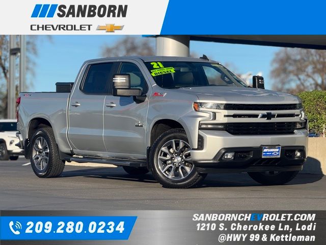 2021 Chevrolet Silverado 1500 RST Crew Cab 4WD