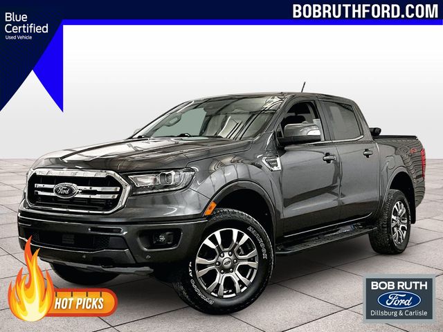 Gray 2020 Ford Ranger Pickup Truck Four-Wheel Drive Automatic