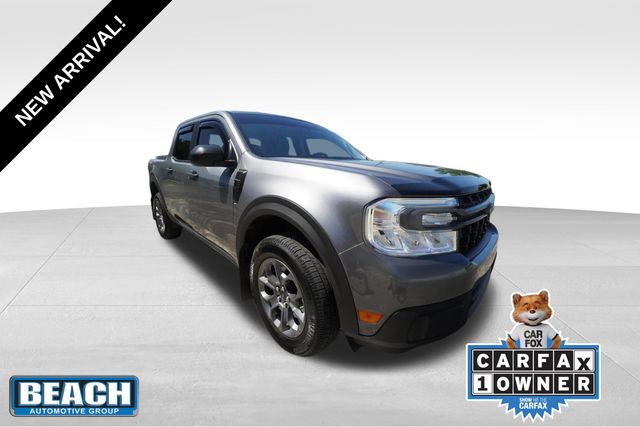 Gray Metallic 2022 Ford Maverick XLT SuperCrew FWD Pickup Truck Front-Wheel Drive 8-Speed Automatic