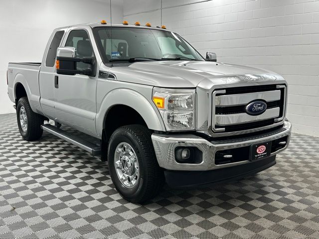 Ingot Silver Metallic 2016 Ford F-350 Super Duty XLT SuperCab 4WD Pickup Truck Four-Wheel Drive 6-Speed Automatic