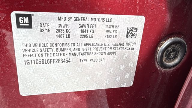 used 2015 Chevrolet Malibu car, priced at $11,758