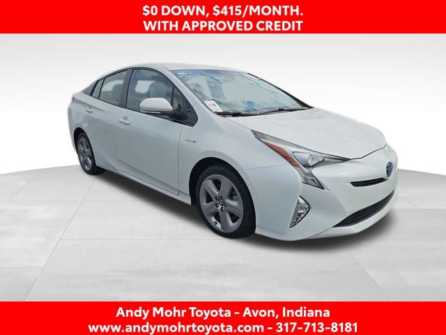 White (Blizzard Pearl) 2016 Toyota Prius Four Touring FWD Hatchback Front-Wheel Drive Continuously Variable Transmission