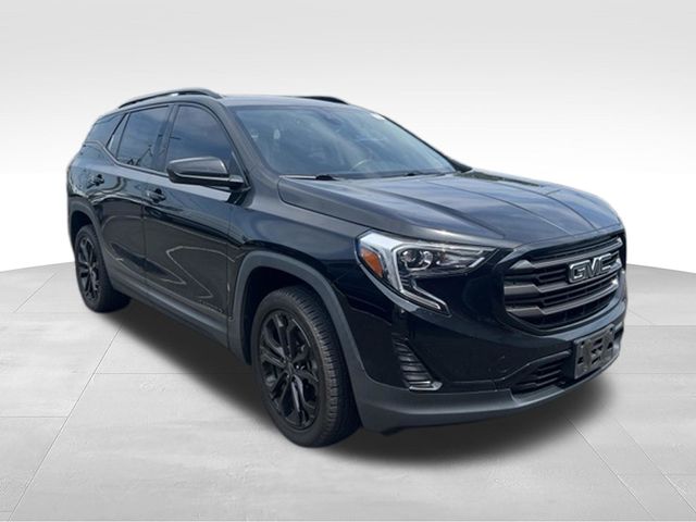 Black (Ebony Twilight Metallic) 2021 GMC Terrain SUV / Crossover Four-Wheel Drive 9-Speed Automatic