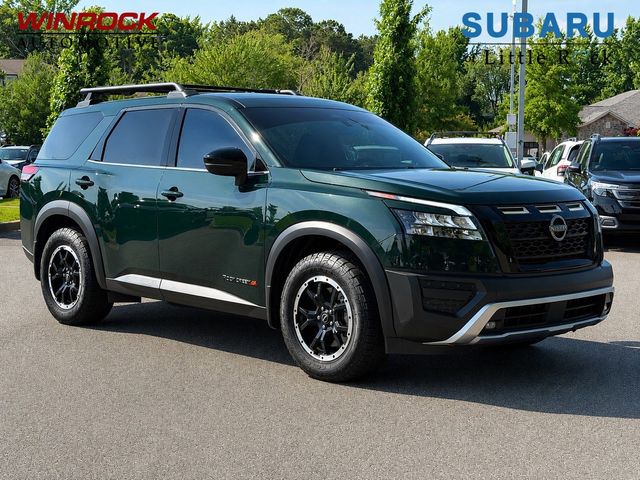 Green Pearl 2025 Nissan Pathfinder Rock Creek 4WD SUV / Crossover All-Wheel Drive 9-Speed Automatic
