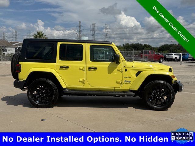 2023 Jeep Wrangler Sahara 4xe Yellow at Bayway Chrysler Dodge Jeep Ram