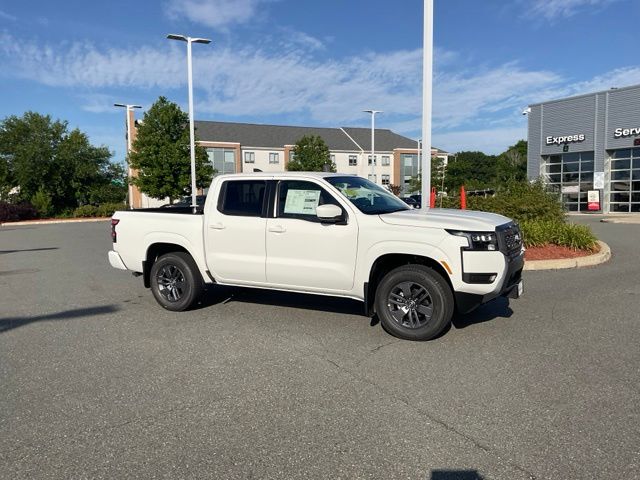 Glacier White 2026 Nissan Frontier Pickup Truck Four-Wheel Drive 9-Speed Automatic Overdrive