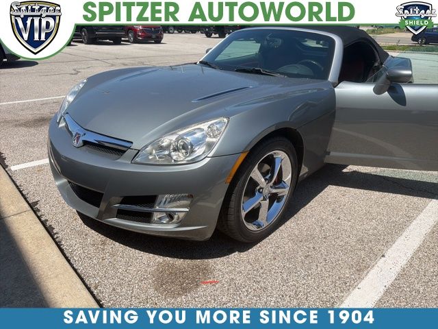 Gray (Graphite) 2007 Saturn Sky Roadster Convertible Rear-Wheel Drive 5-Speed Automatic