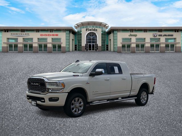 Pearl White 2022 RAM 2500 Pickup Truck Four-Wheel Drive 6-Speed Automatic