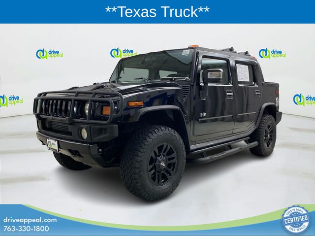 Black 2005 Hummer H2 SUT SUV / Crossover Four-Wheel Drive 4-Speed Automatic Overdrive