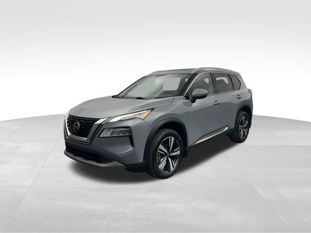 2021 Boulder Gray Pearl Nissan Rogue SL FWD SUV