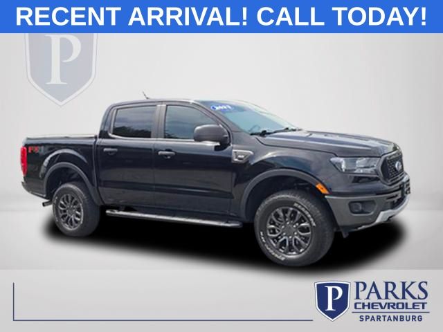 Shadow Black 2023 Ford Ranger Pickup Truck Four-Wheel Drive Automatic