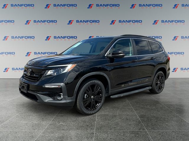 Black 2022 Honda Pilot SE AWD SUV / Crossover All-Wheel Drive 9-Speed Automatic