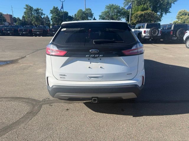 2022 Oxford White Ford Edge SEL AWD SUV