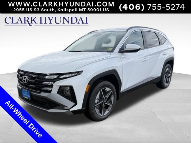 Creamy White Pearl 2026 Hyundai Tucson Hybrid Plug-In SUV / Crossover All-Wheel Drive 6-Speed Automatic
