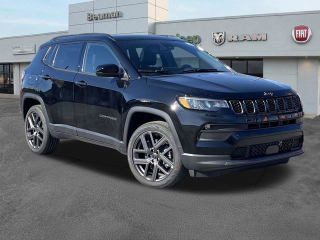 Diamond Black Crystal Pearlcoat 2026 Jeep Compass Latitude 4WD SUV / Crossover Four-Wheel Drive 8-Speed Automatic