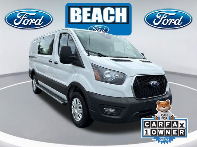 Oxford White 2025 Ford Transit Cargo Van Rear-Wheel Drive 