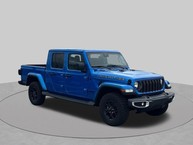 Hydro Blue Pearlcoat 2025 Jeep Gladiator Pickup Truck Four-Wheel Drive 8-Speed Automatic