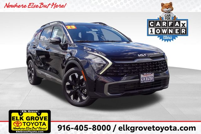 Ebony Black 2023 Kia Sportage SUV / Crossover All-Wheel Drive 8-Speed Automatic