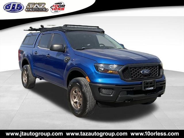 Lightning Blue Metallic 2019 Ford Ranger Pickup Truck Four-Wheel Drive Automatic
