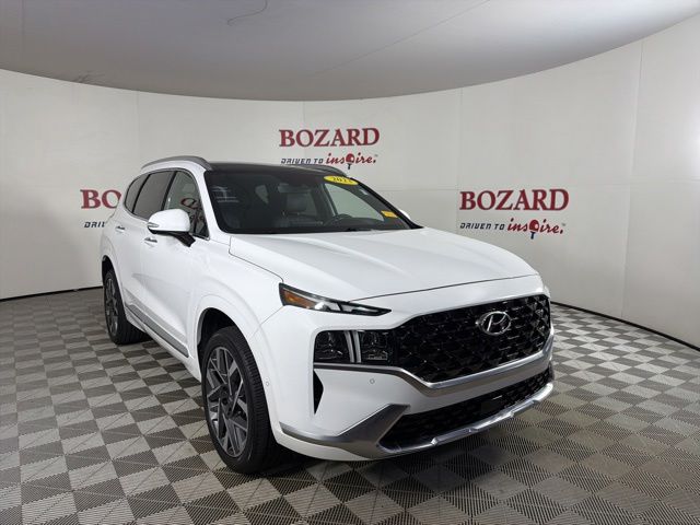 Serenity White Pearl 2023 Hyundai Santa Fe SUV / Crossover All-Wheel Drive Automatic