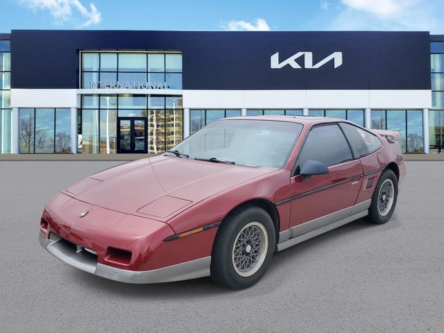 Red 1987 Pontiac Fiero Coupe Rear-Wheel Drive Automatic