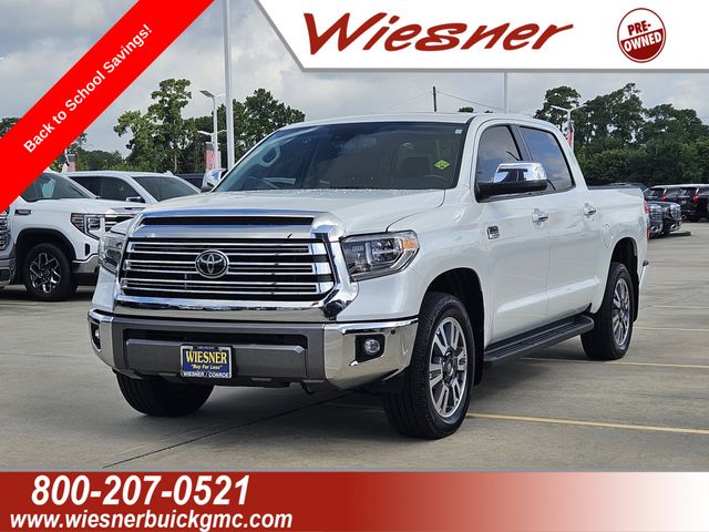 Pearl 2021 Toyota Tundra Pickup Truck 4X2 6-Speed Automatic Overdrive