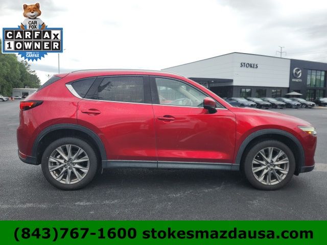2021 Mazda CX-5 Grand Touring Red at Stokes Mazda