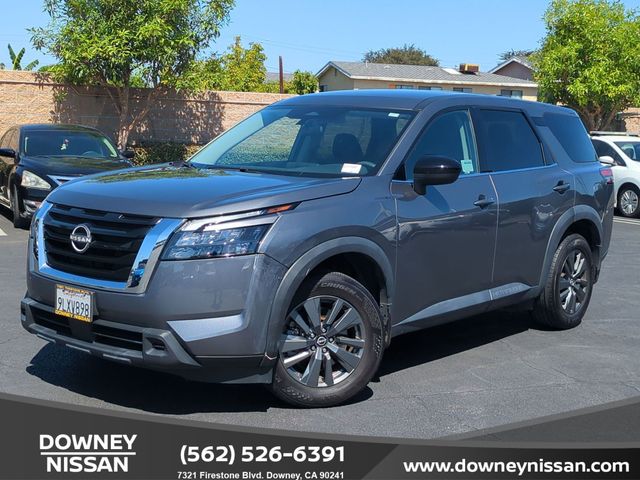 Gray (Gun Metallic) 2024 Nissan Pathfinder SUV / Crossover Front-Wheel Drive 9-Speed Automatic