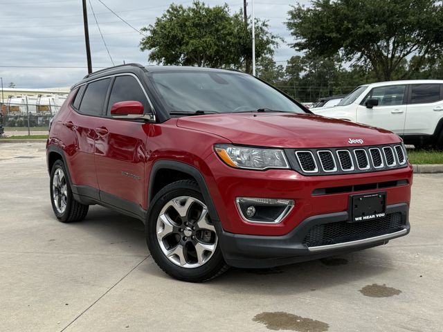 2018 Jeep Compass Limited Red at River Oaks CDJR