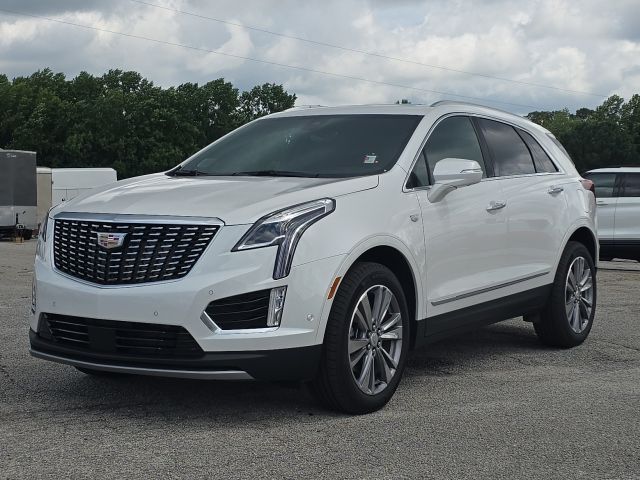 Crystal White Tricoat 2025 Cadillac XT5 SUV / Crossover Front-Wheel Drive 9-Speed Automatic